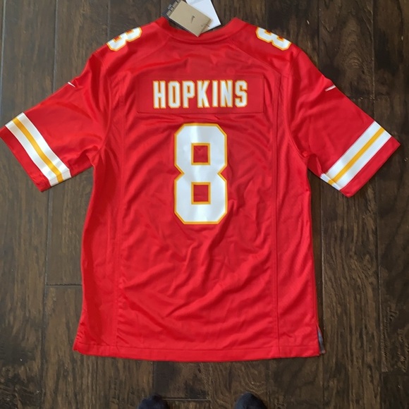 🆕 Nike Adult Kansas City Chiefs Deandre Hopkins #8 Game Jersey men’s siz… - Picture 3 of 10
